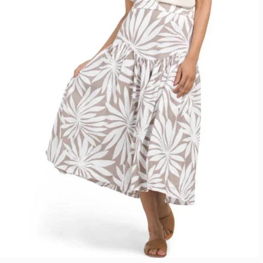 Trina Turk Out of Office Pally Skirt Size Large - Picture 3 of 9